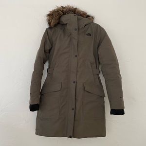 The North Face Muted Green Parka Size M, VERY WARM
